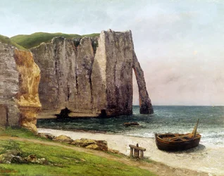 Die Klippen von Étretat, 1869